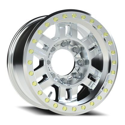 Vision Bl 17X8.5 Machined Wheel