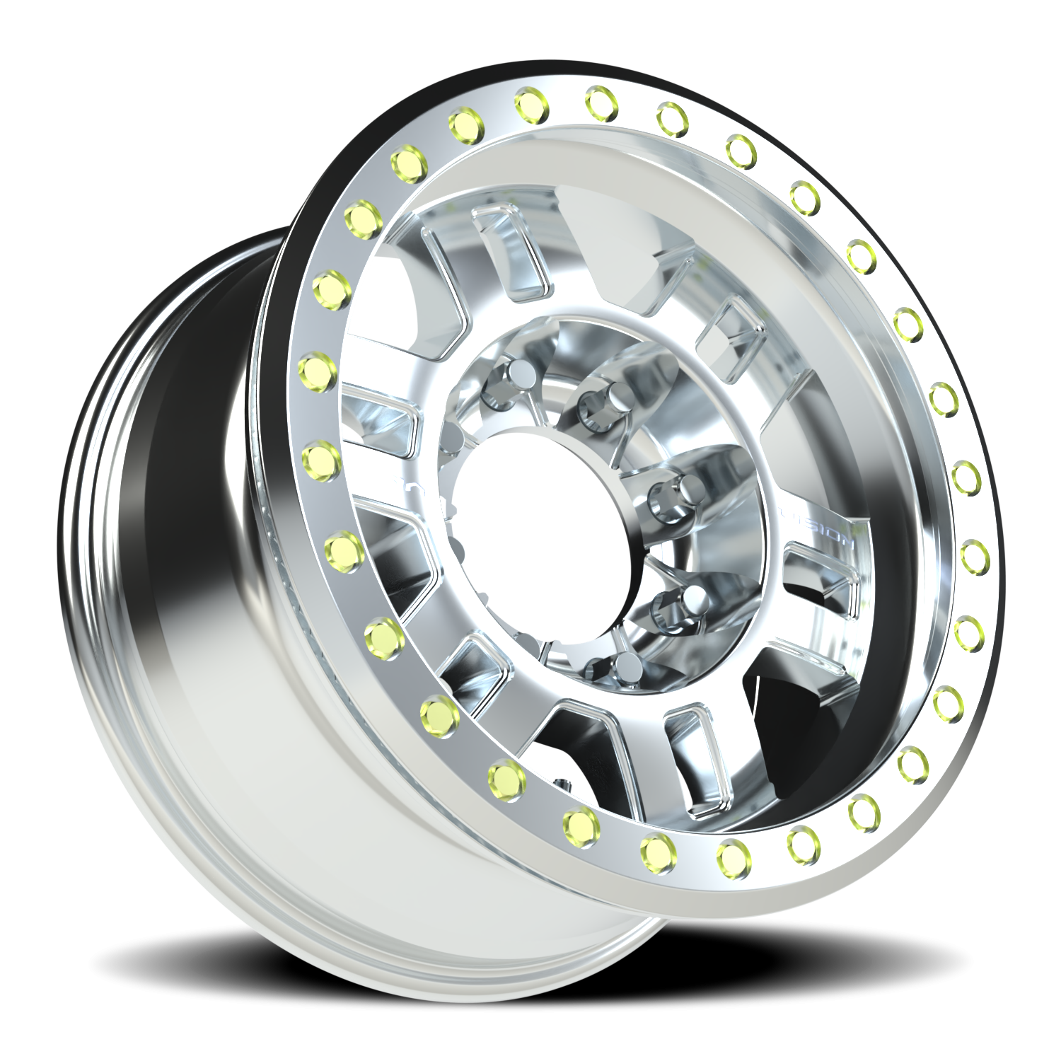 Vision Bl 17X8.5 Machined Wheel
