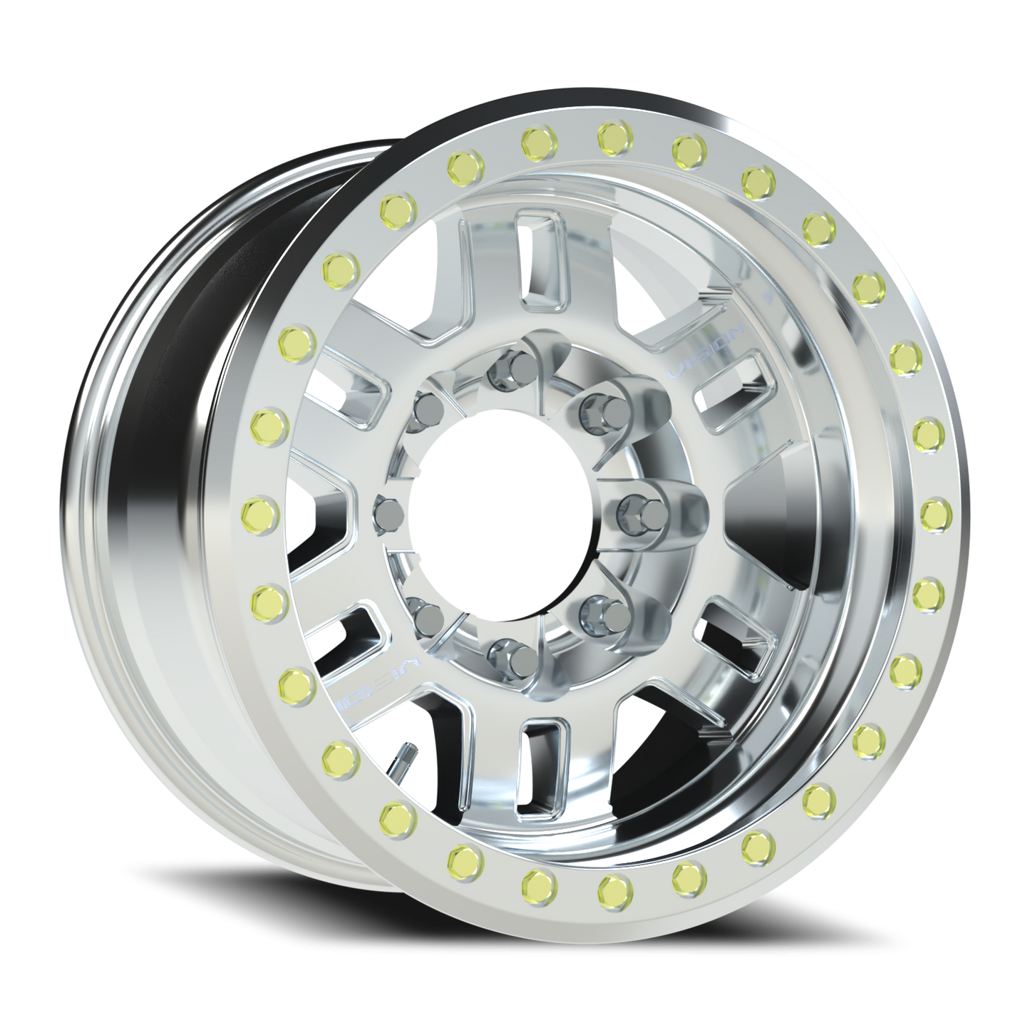 Vision Bl 17X9.5 Machined Wheel