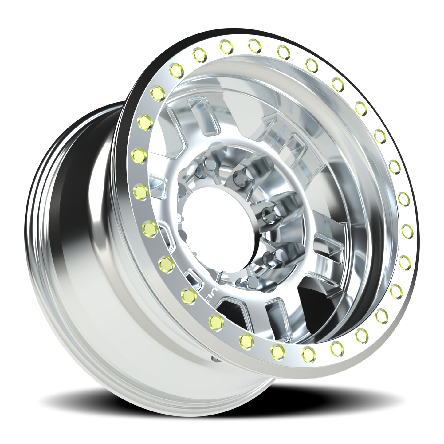 Vision Bl 17X9.5 Machined Wheel