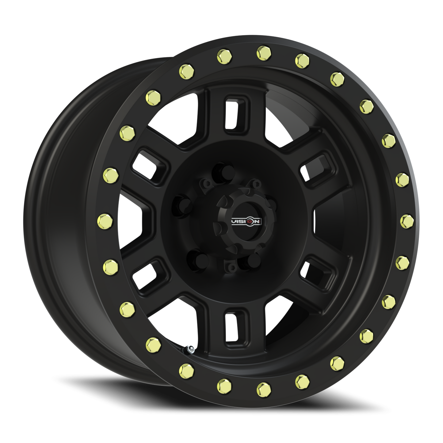 Vision Manx 15X8 Matte Black Wheel