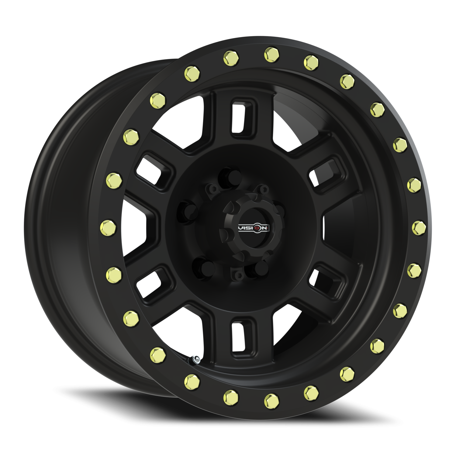 Vision Manx 15X8 Matte Black Wheel