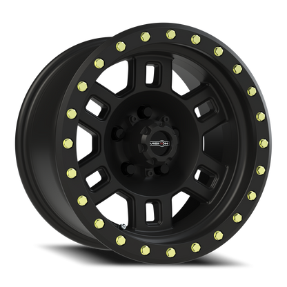 Vision Manx 15X8 Matte Black Wheel