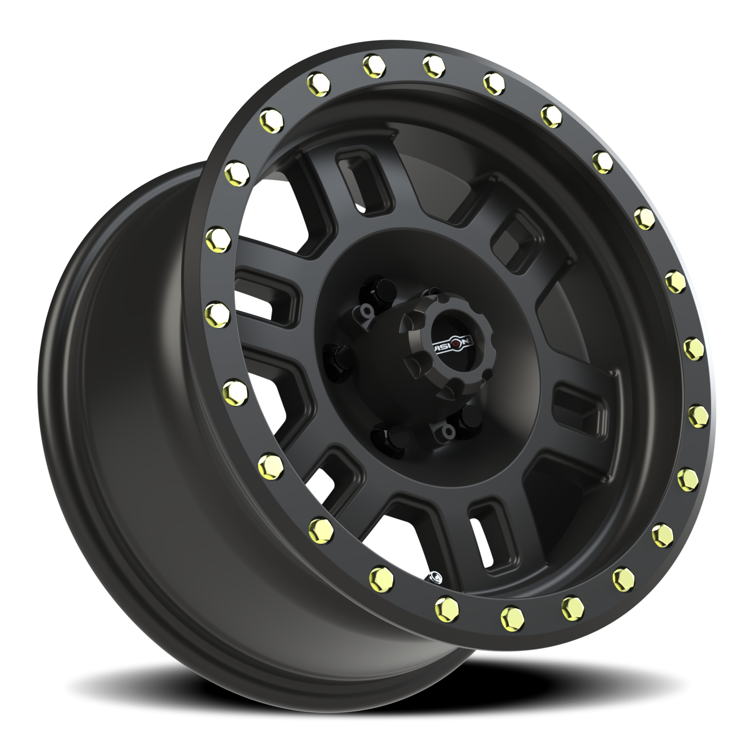 Vision Manx 16X8 Matte Black Wheel