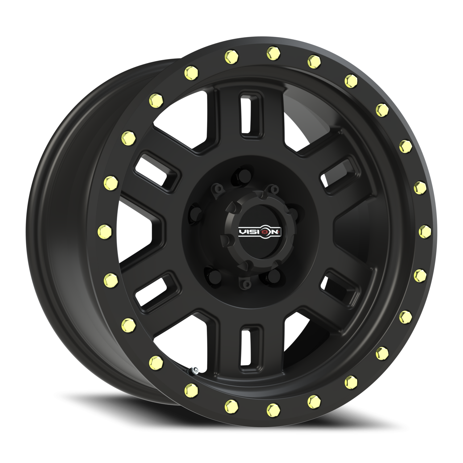 Vision Manx 17X8.5 Matte Black Wheel