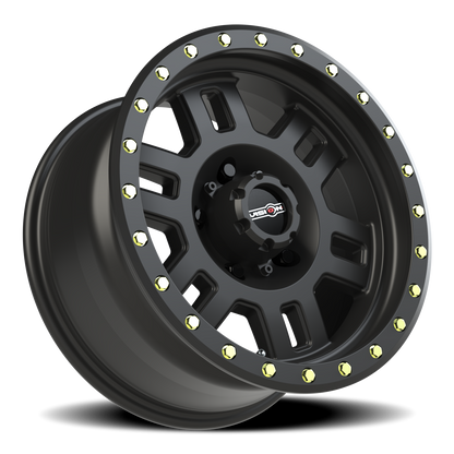 Vision Manx 17X8.5 Matte Black Wheel