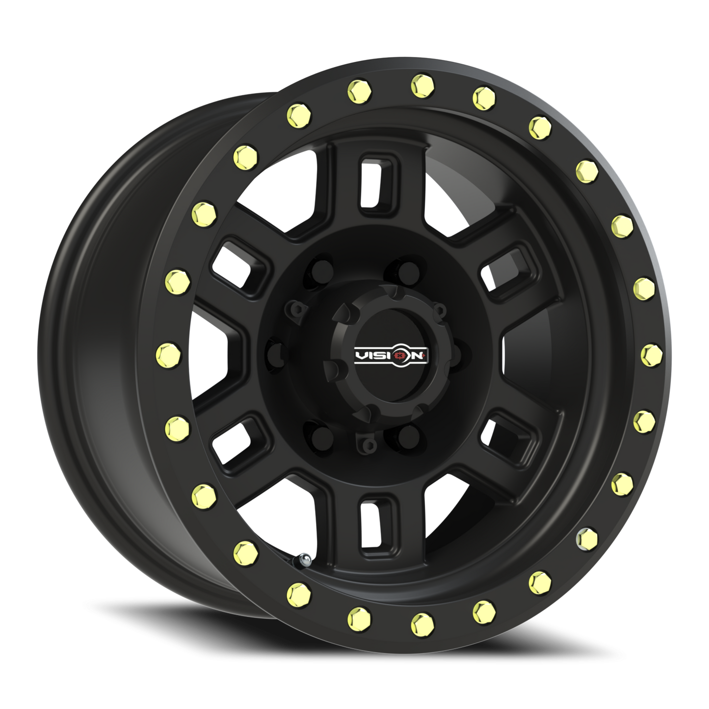 Vision Manx 15X8 Matte Black Wheel