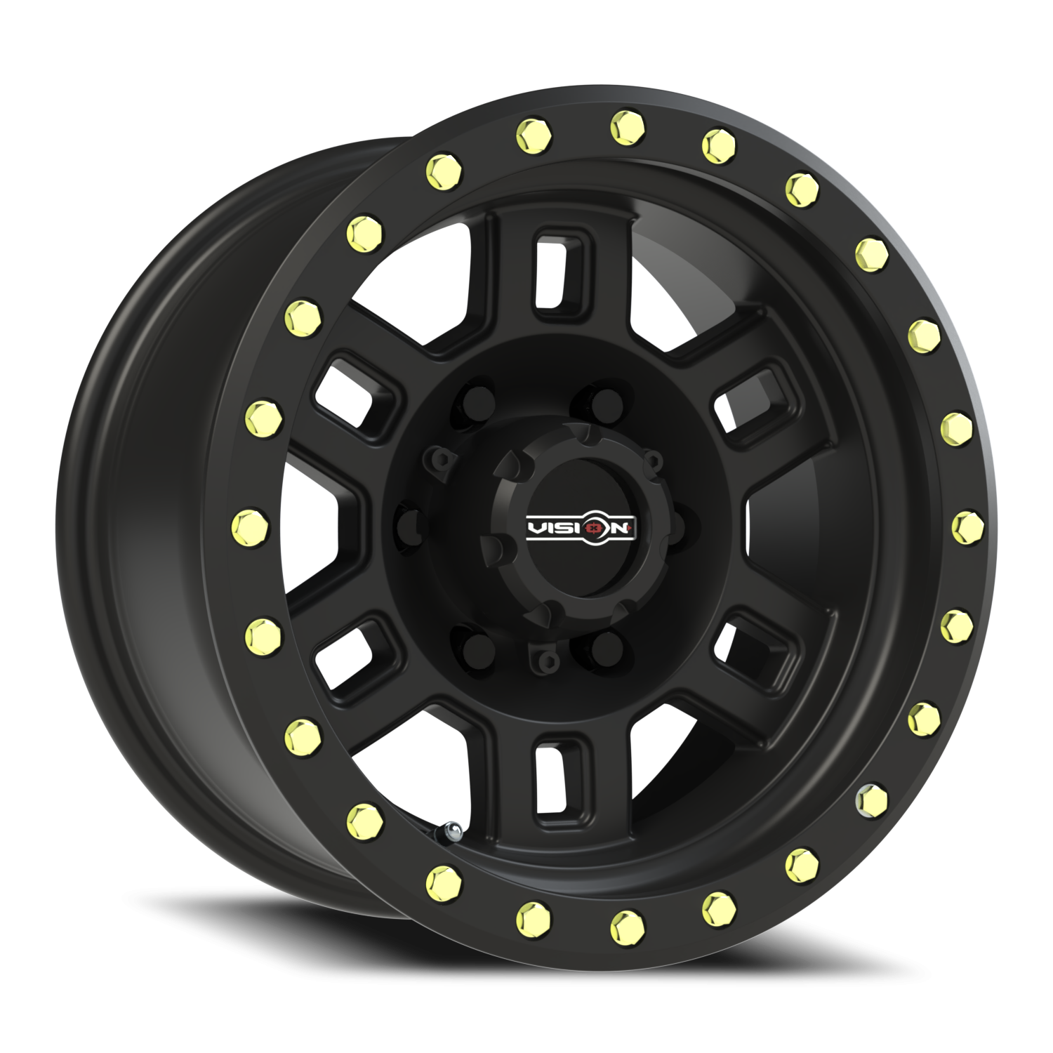 Vision Manx 15X8 Matte Black Wheel