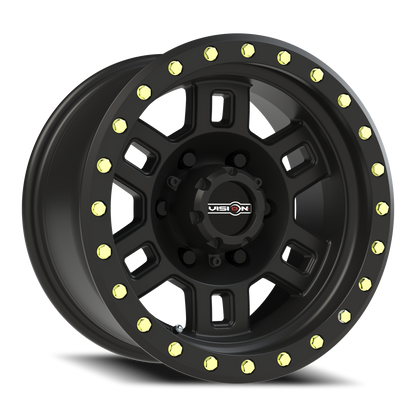 Vision Manx 15X8 Matte Black Wheel