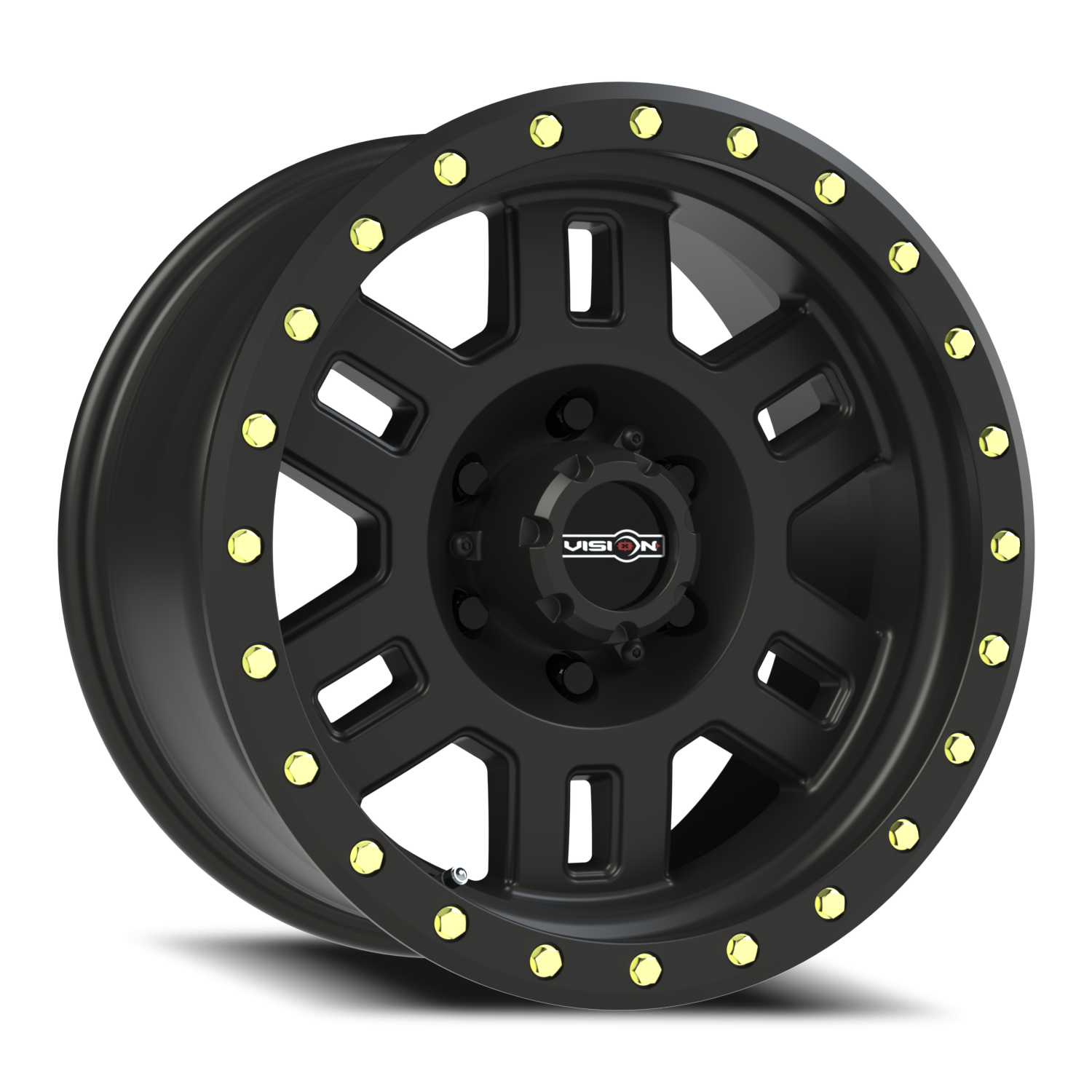 Vision Manx 17X8.5 Matte Black Wheel
