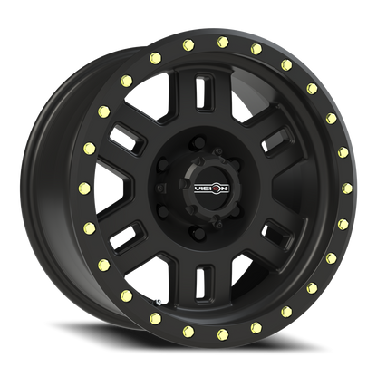 Vision Manx 17X8.5 Matte Black Wheel