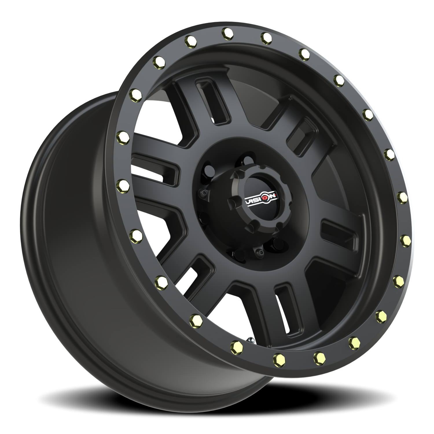 Vision Manx 18X9 Matte Black Wheel