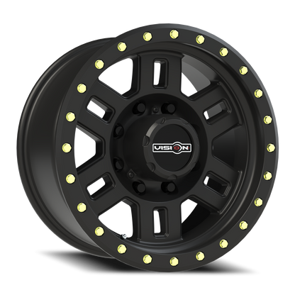 Vision Manx 17X8.5 Matte Black Wheel