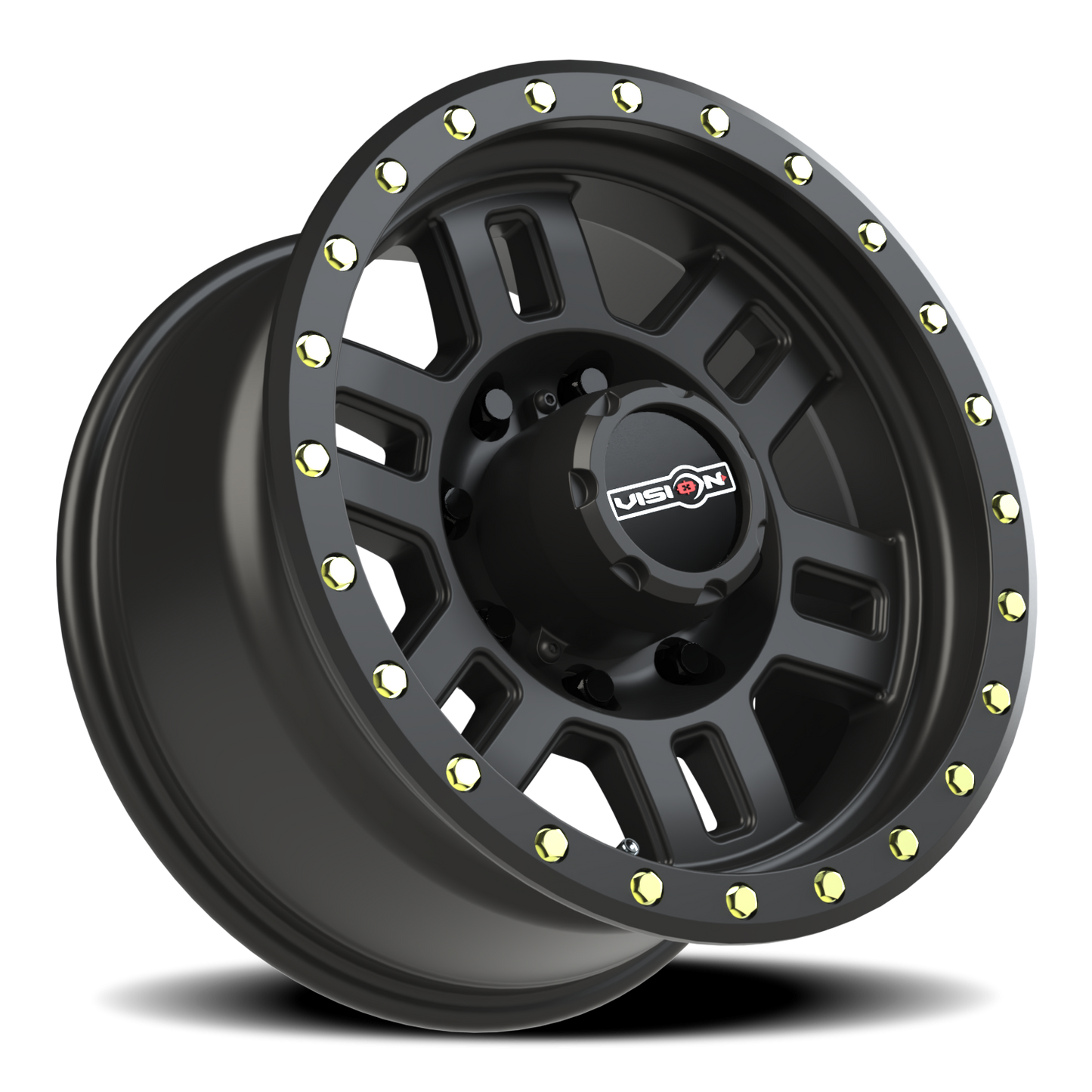Vision Manx 17X8.5 Matte Black Wheel