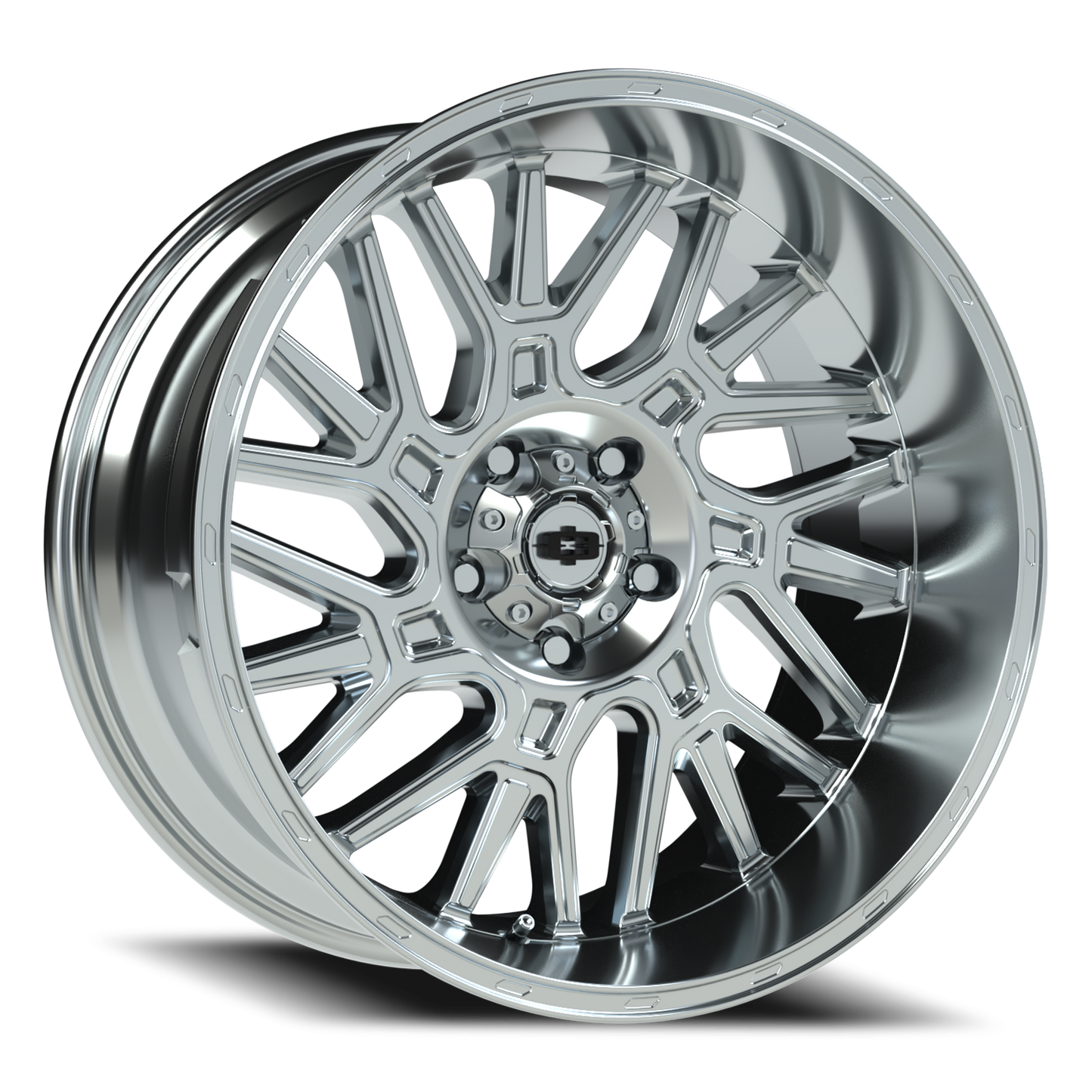 Vision Brawl 20X10 Chrome Wheel