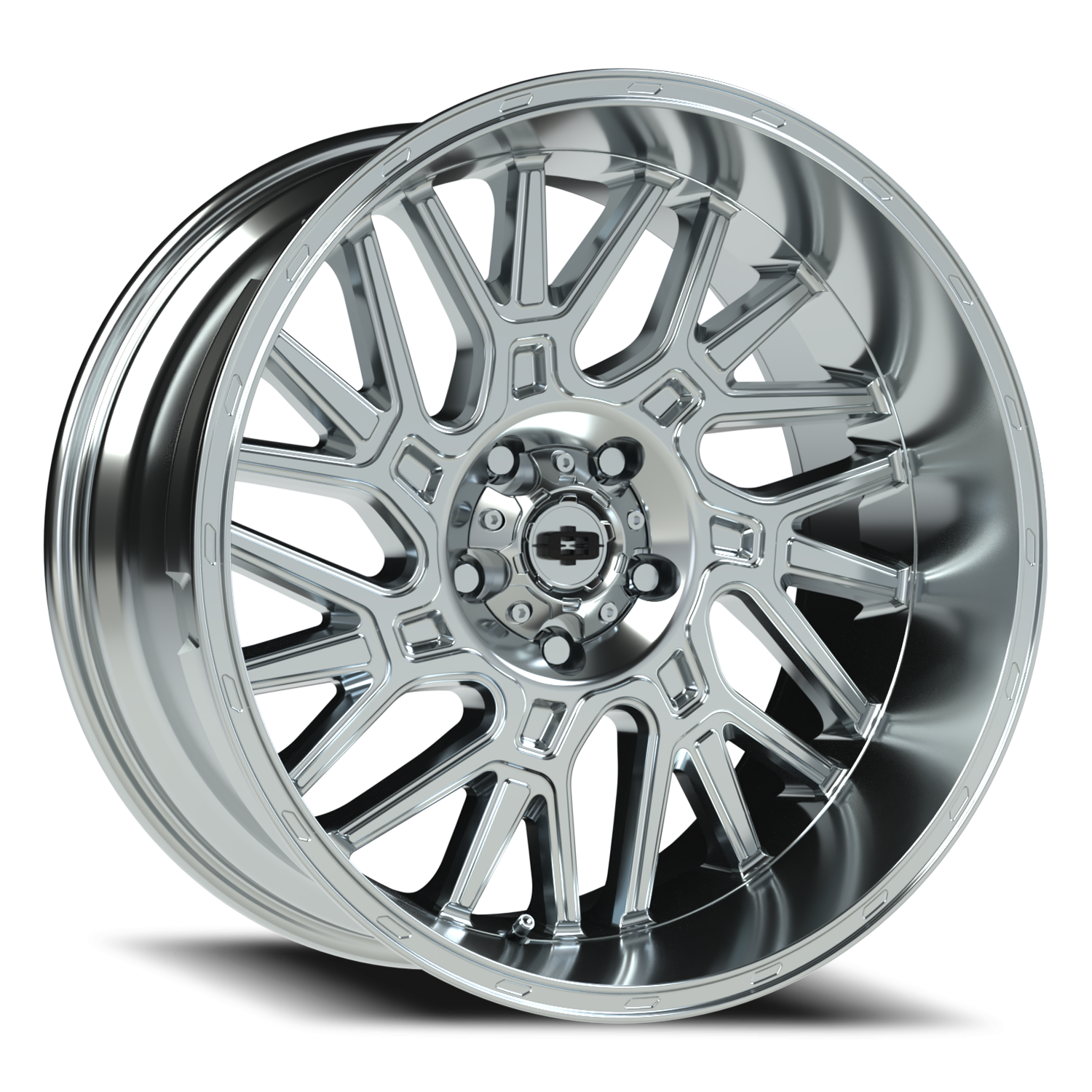Vision Brawl 20X10 Chrome Wheel