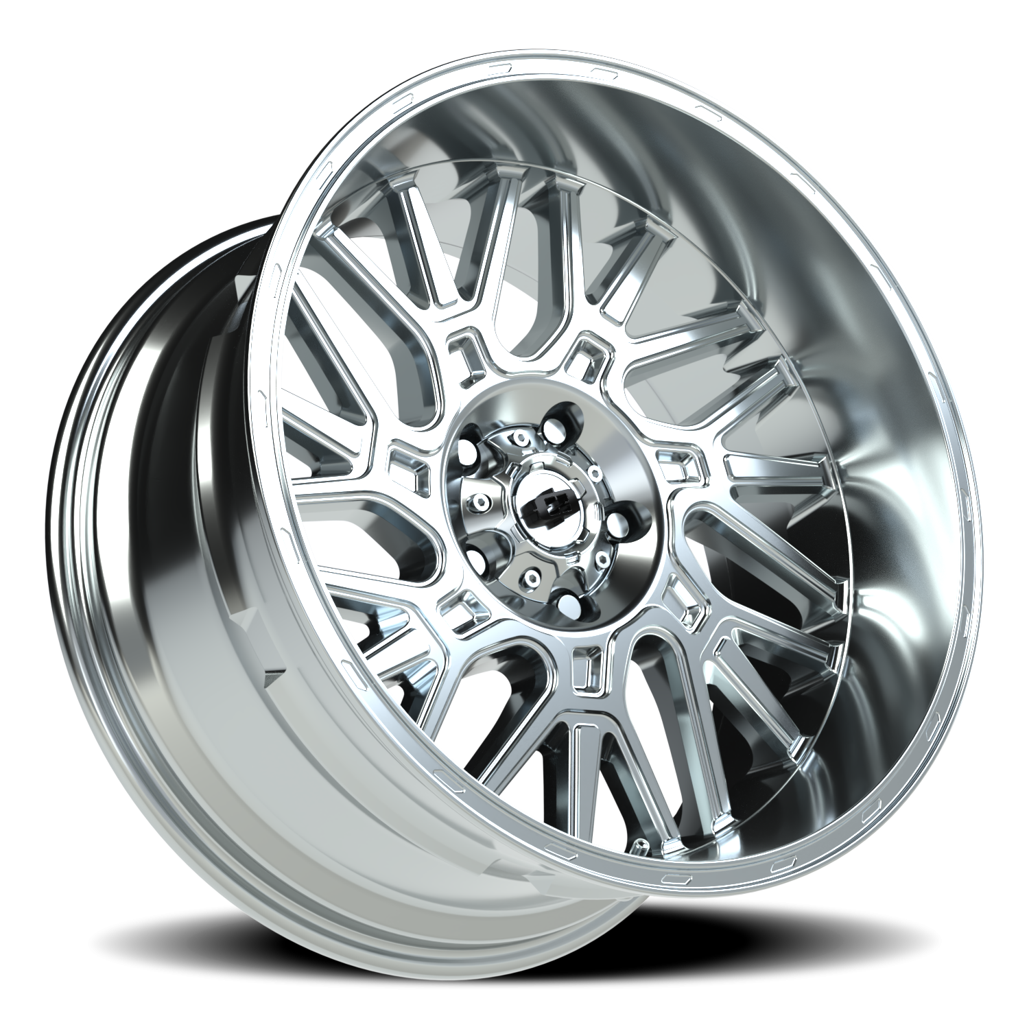 Vision Brawl 20X10 Chrome Wheel