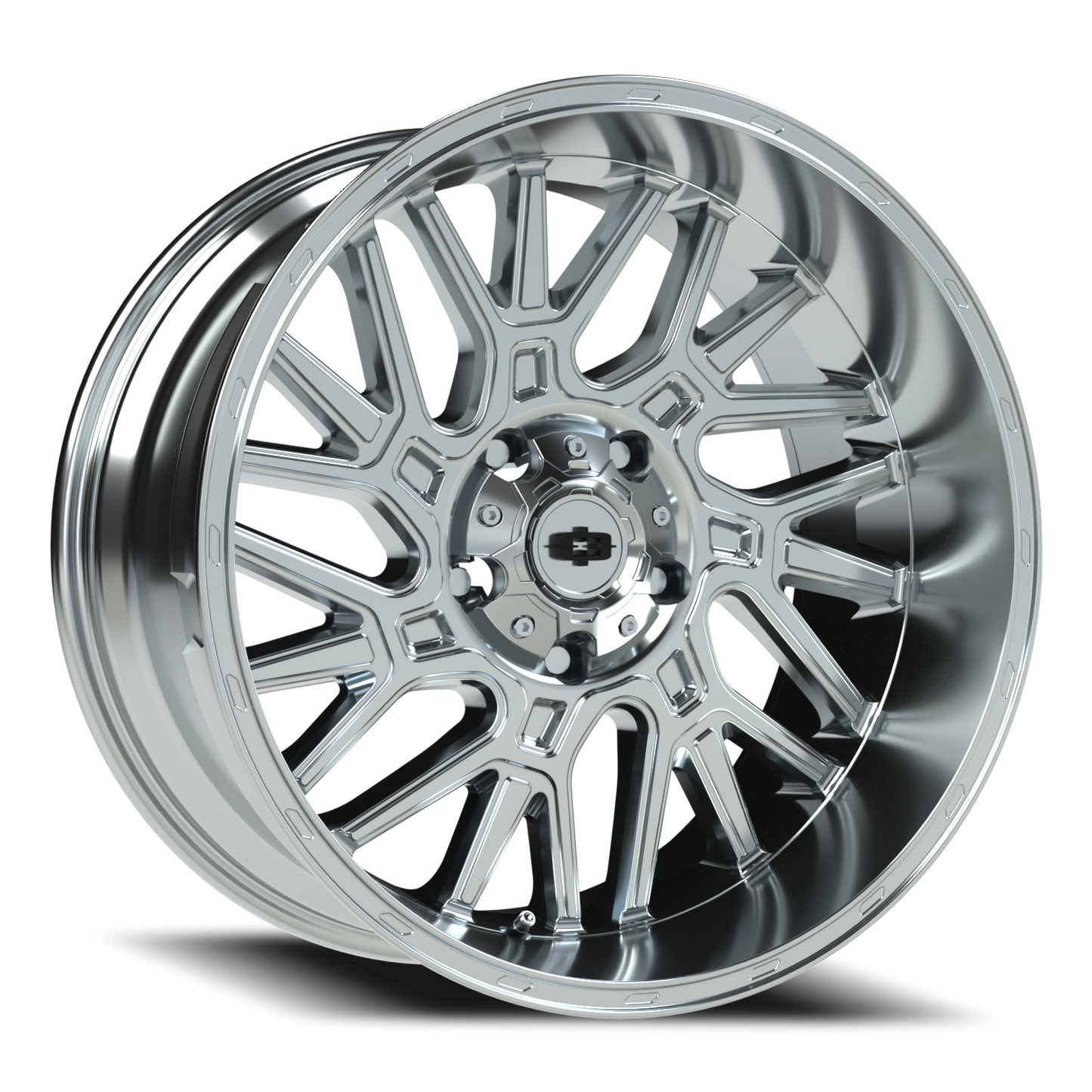 Vision Brawl 20X10 Chrome Wheel