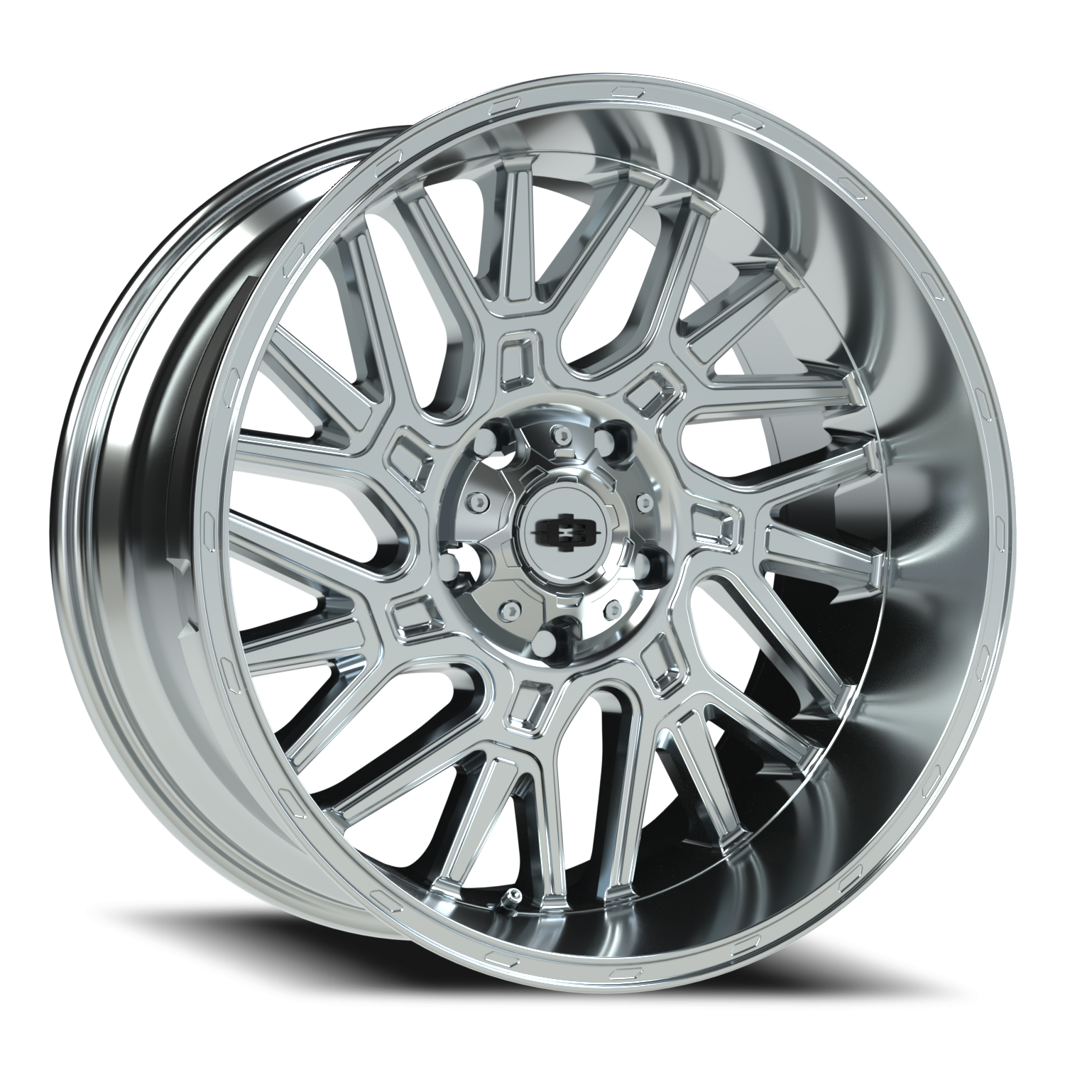 Vision Brawl 20X10 Chrome Wheel
