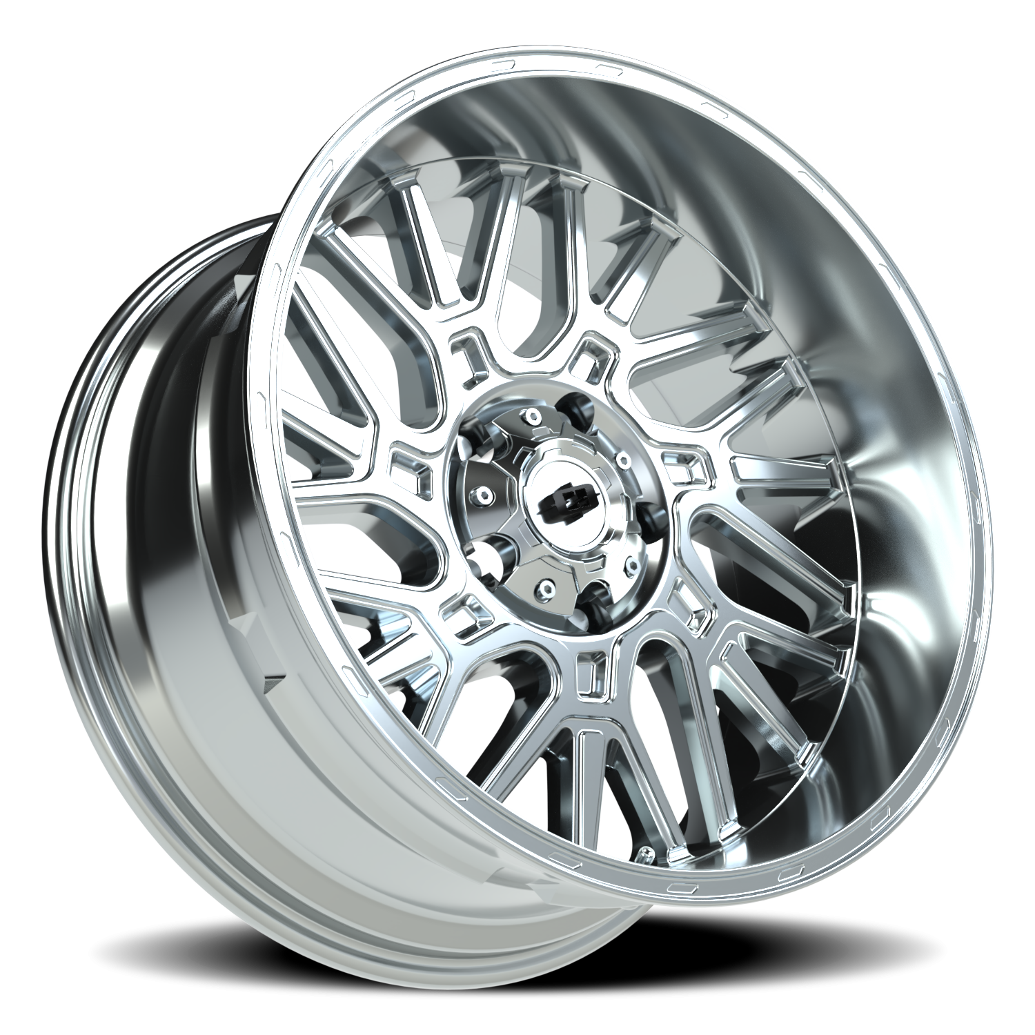Vision Brawl 20X10 Chrome Wheel