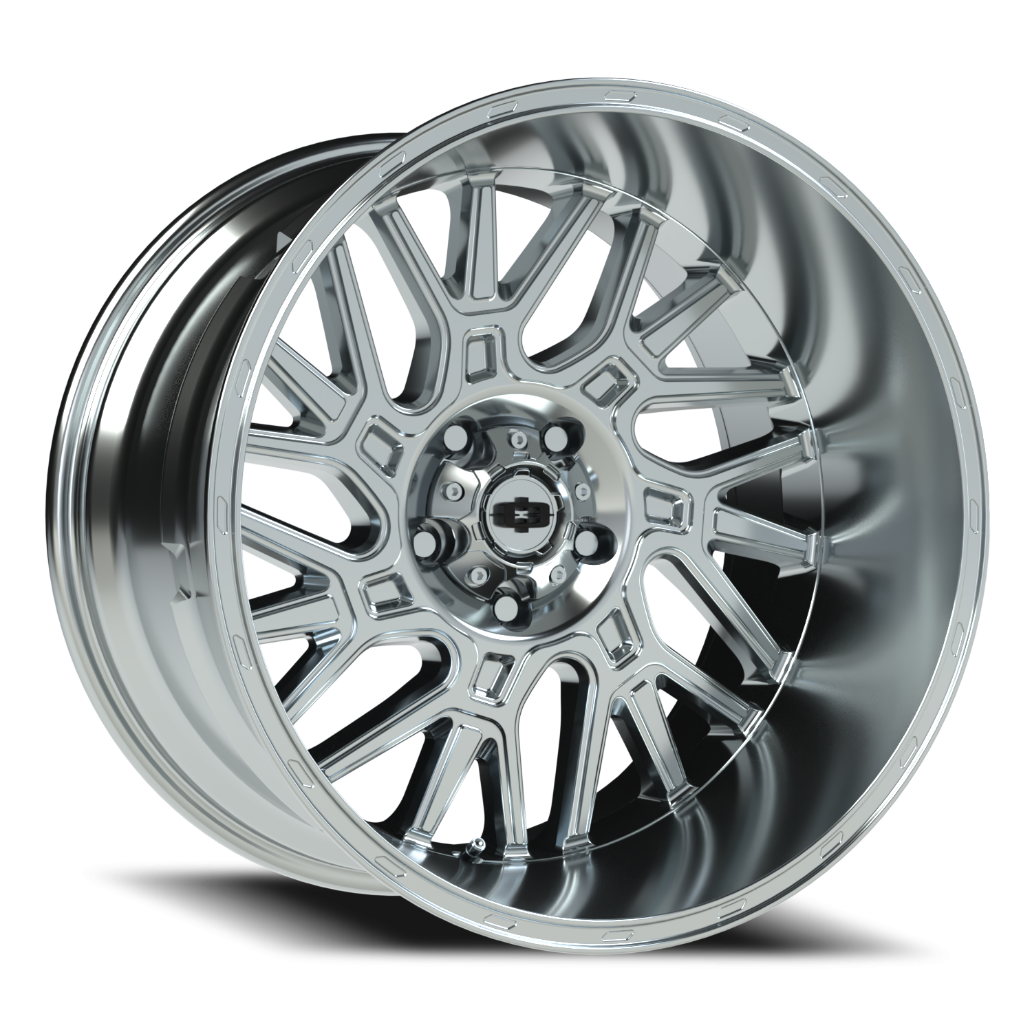 Vision Brawl 20X12 Chrome Wheel