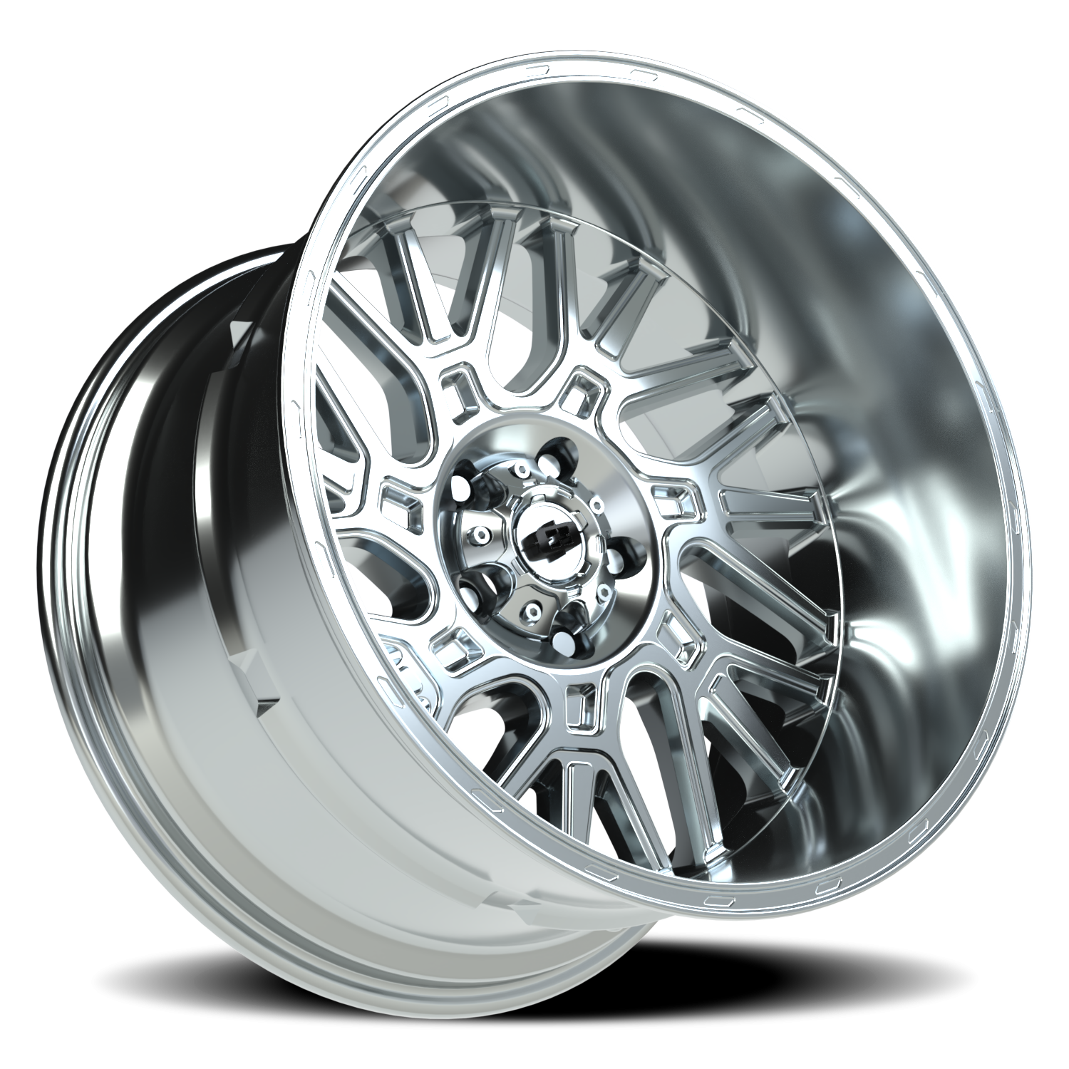 Vision Brawl 20X12 Chrome Wheel