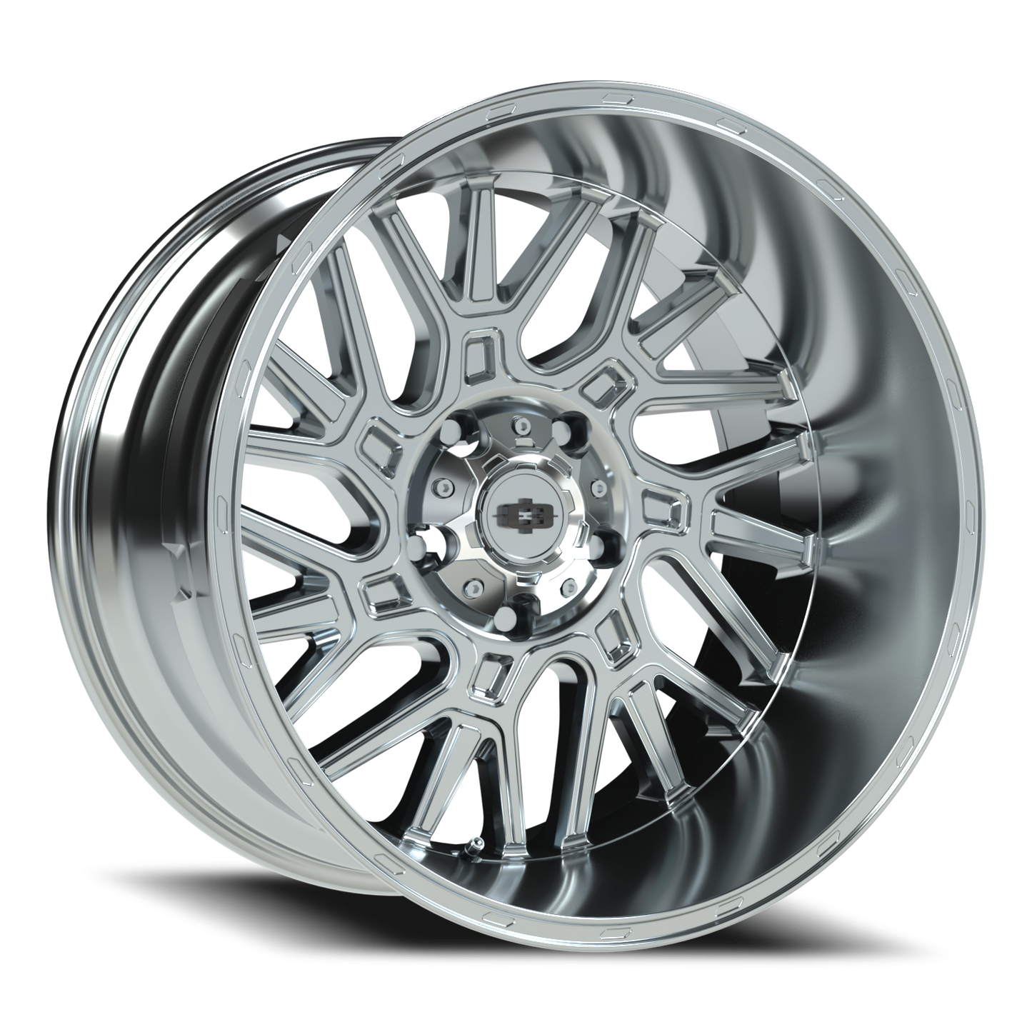 Vision Brawl 20X12 Chrome Wheel