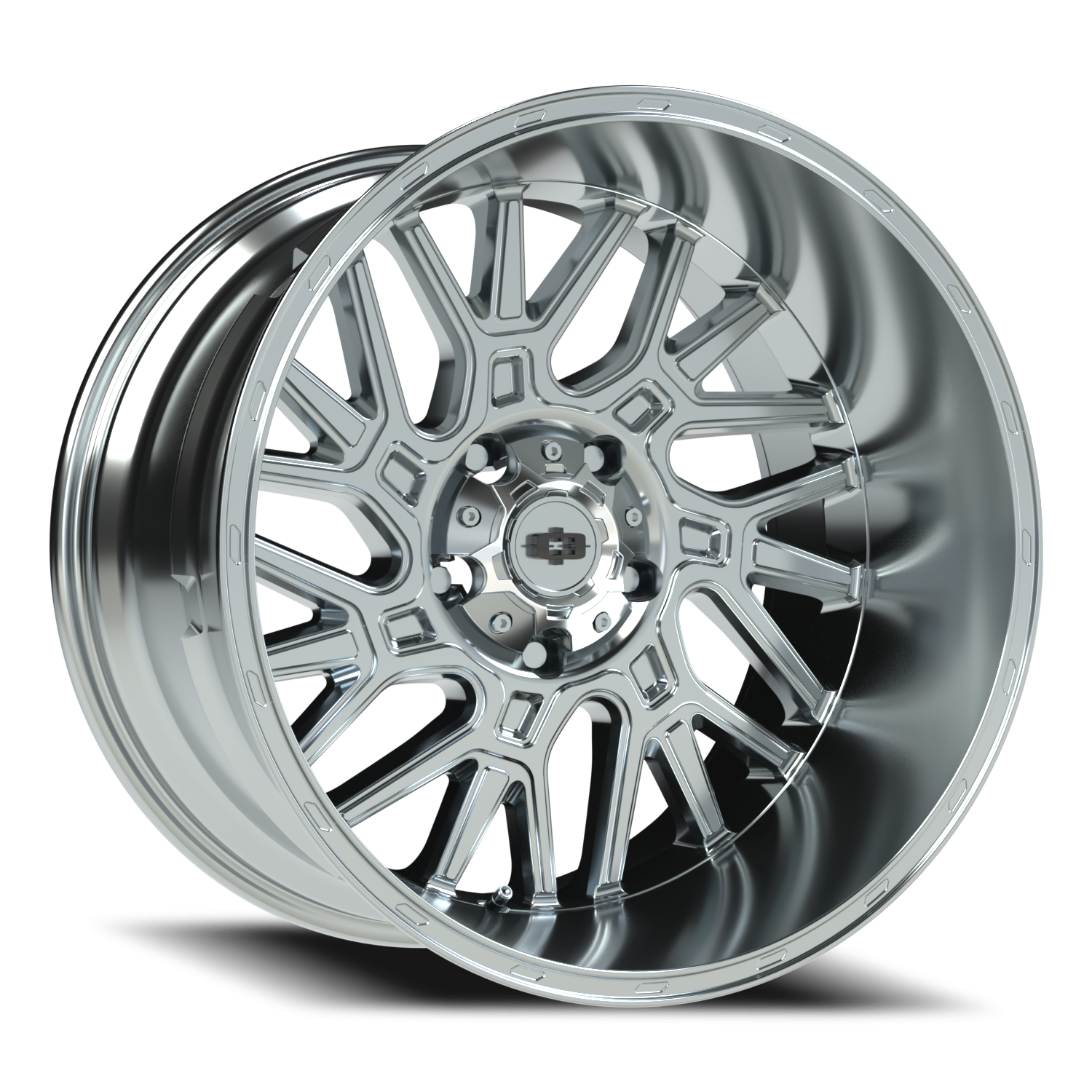 Vision Brawl 20X12 Chrome Wheel