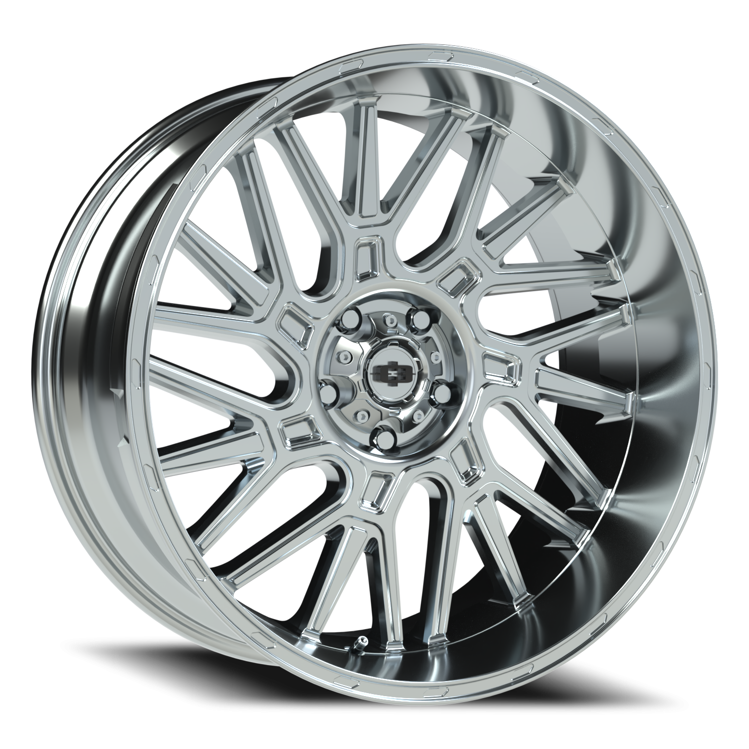 Vision Brawl 22X10 Chrome Wheel