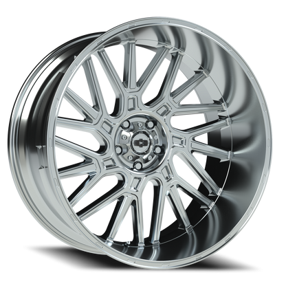 Vision Brawl 24X12 Chrome Wheel