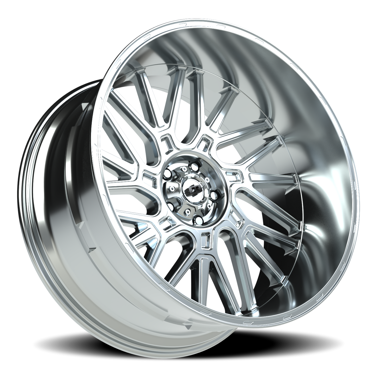 Vision Brawl 24X12 Chrome Wheel