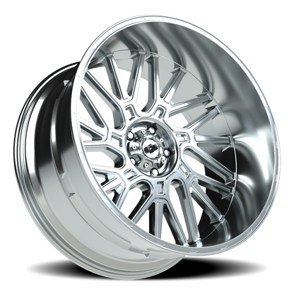 Vision Brawl 24X12 Chrome Wheel