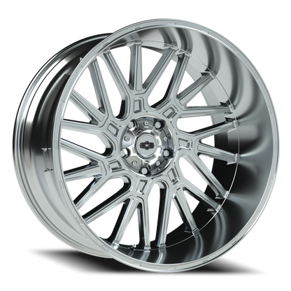 Vision Brawl 24X12 Chrome Wheel