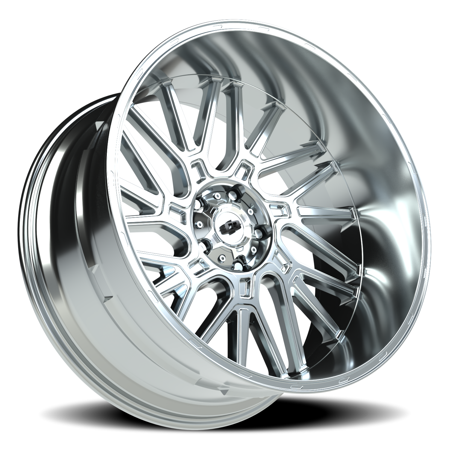 Vision Brawl 24X12 Chrome Wheel