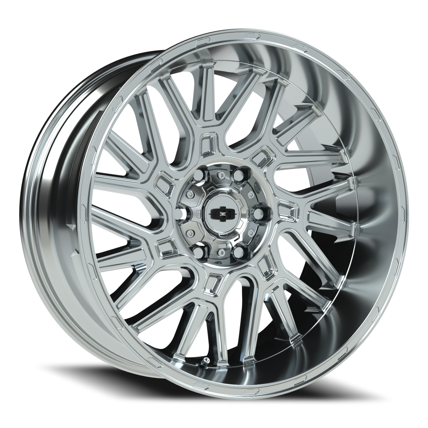 Vision Brawl 20X10 Chrome Wheel
