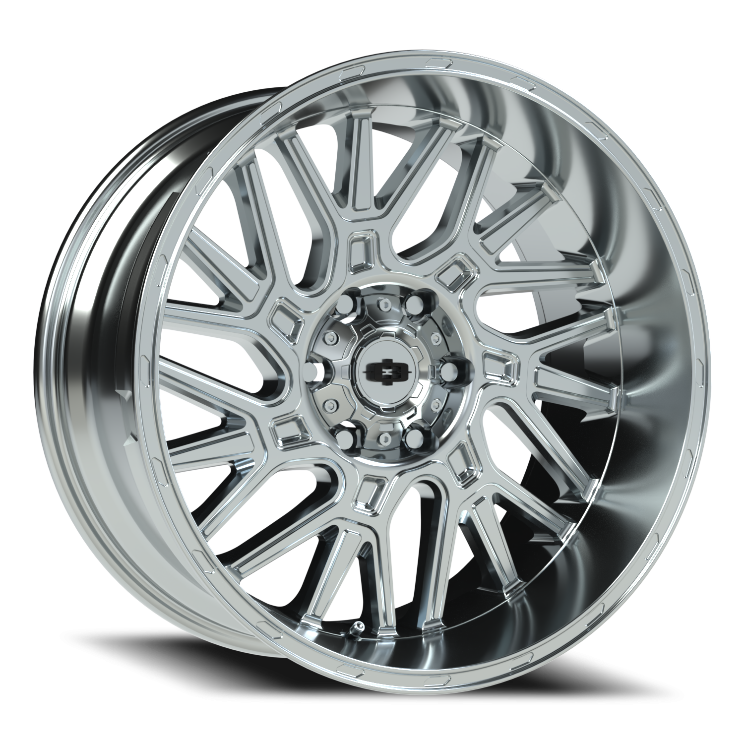 Vision Brawl 20X10 Chrome Wheel