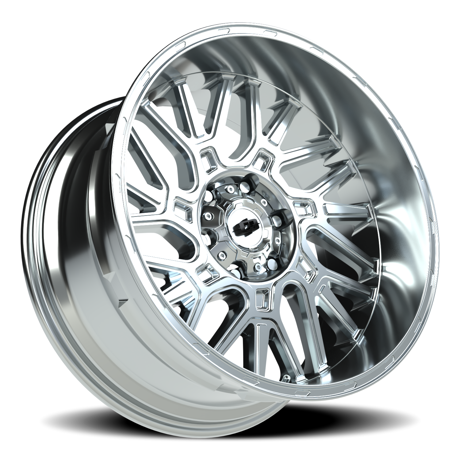 Vision Brawl 20X10 Chrome Wheel