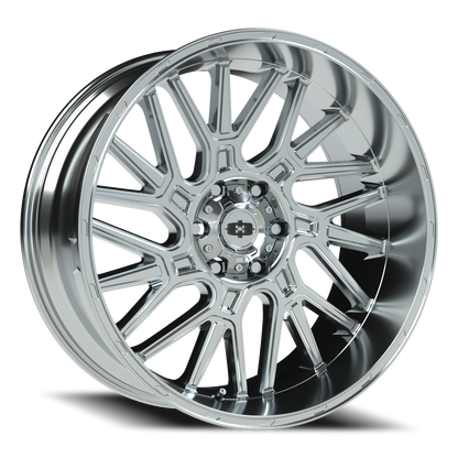 Vision Brawl 22X10 Chrome Wheel