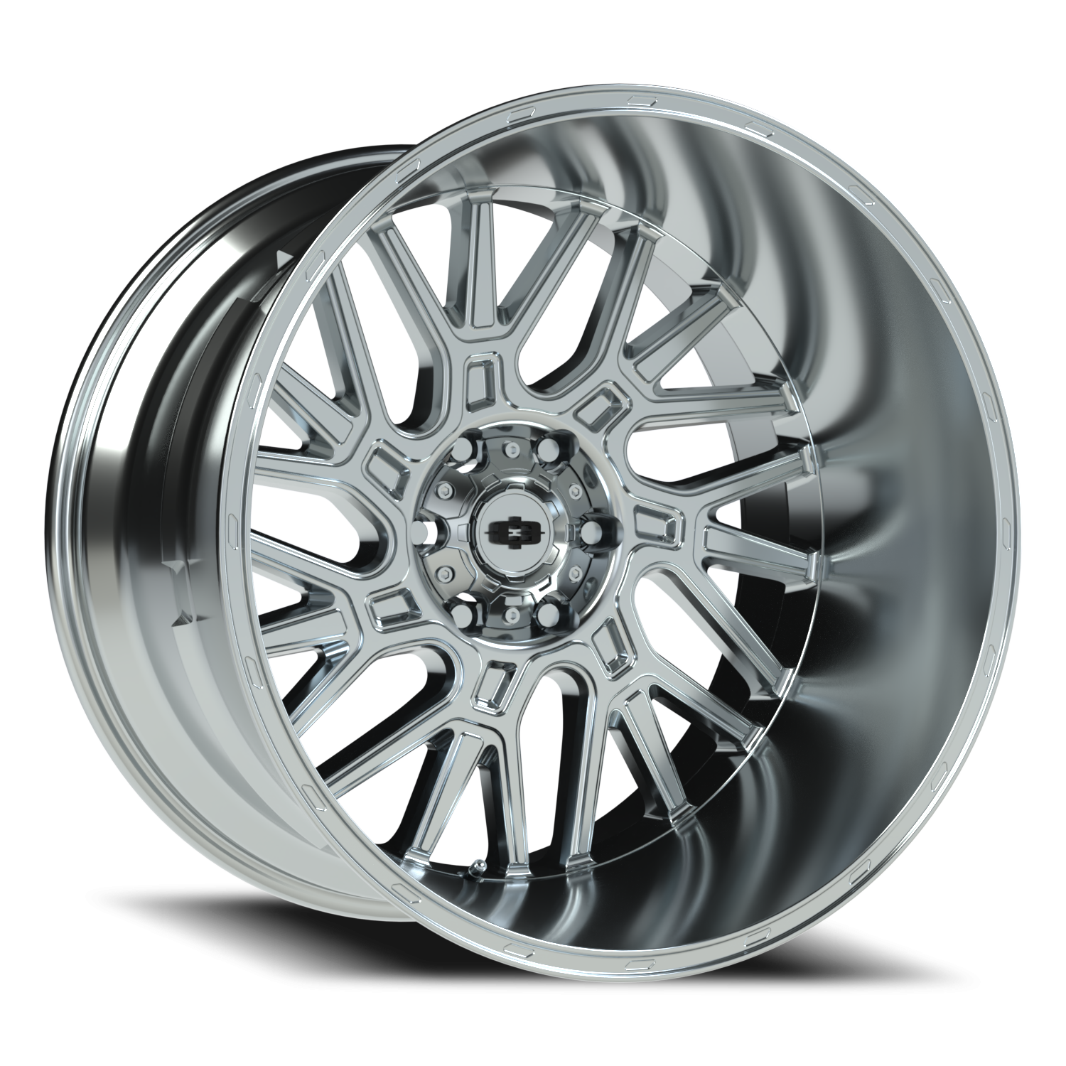 Vision Brawl 22X14 Chrome Wheel