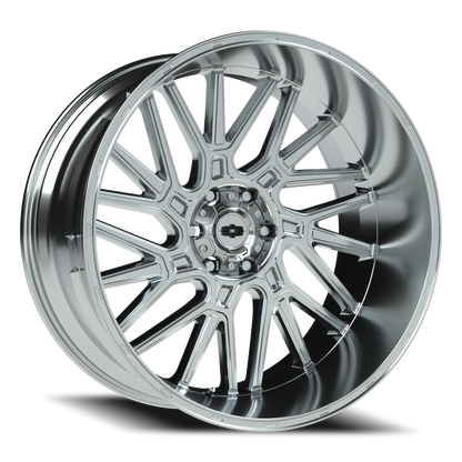 Vision Brawl 24X12 Chrome Wheel