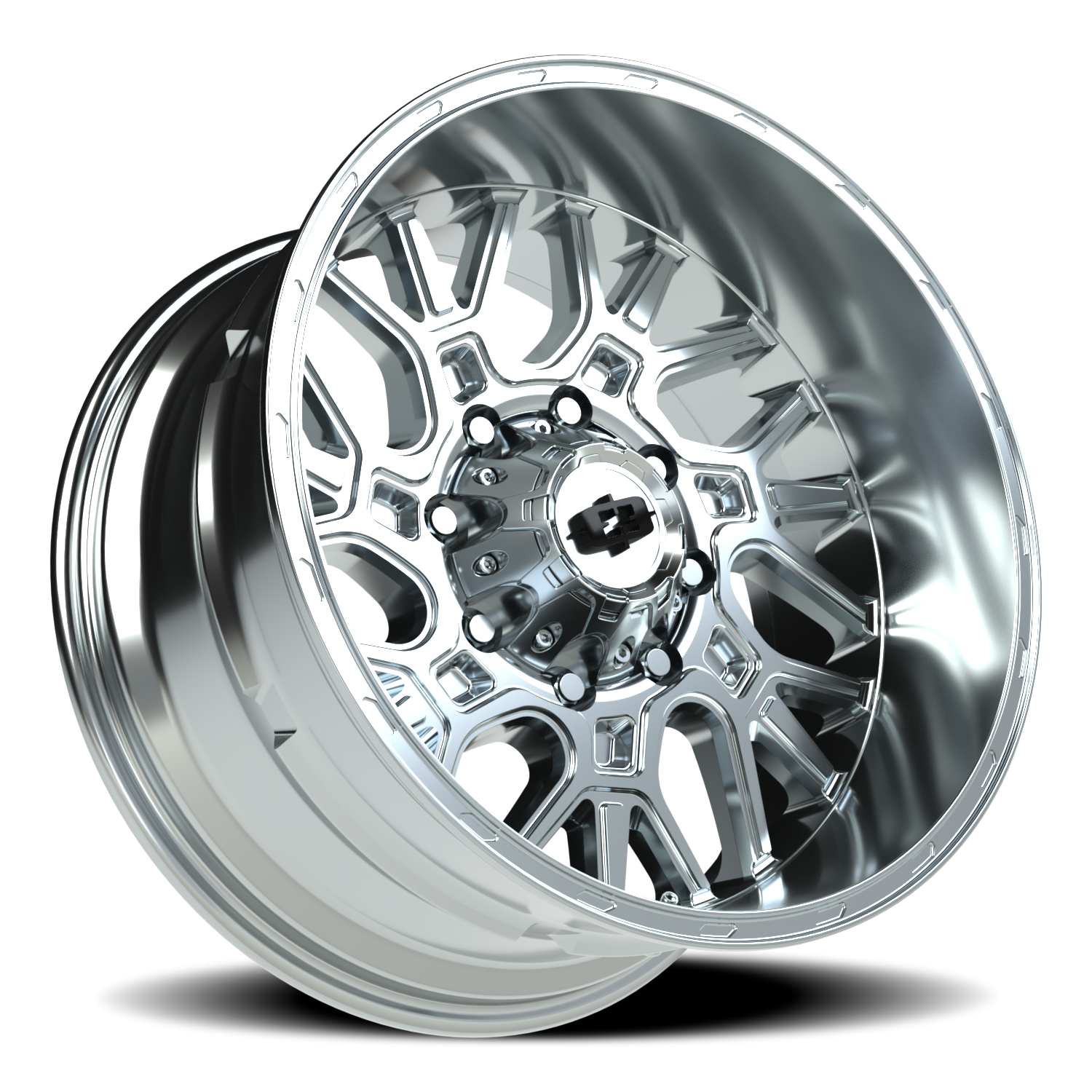 Vision Brawl 20X10 Chrome Wheel