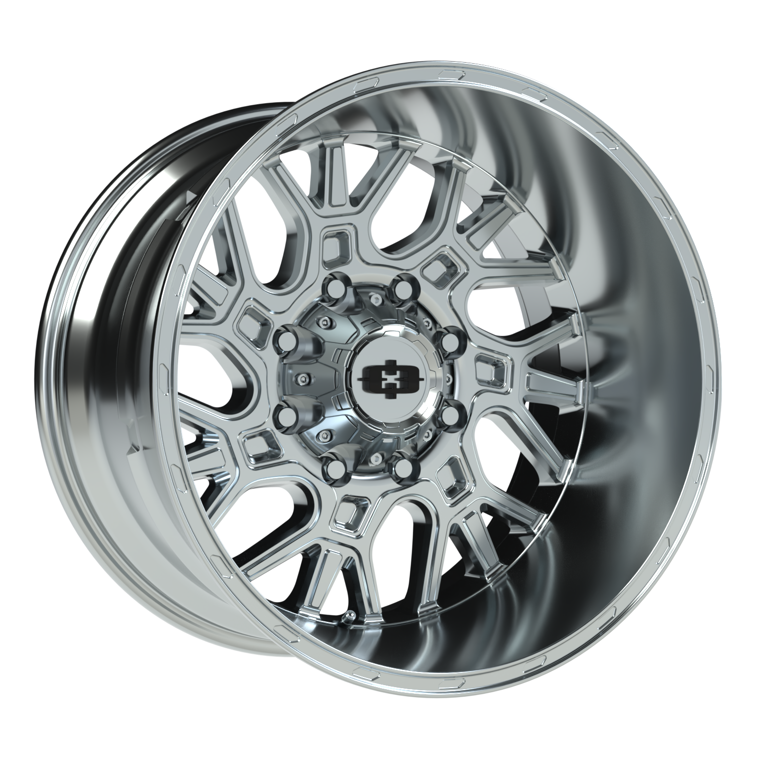 Vision Brawl 20X12 Chrome Wheel