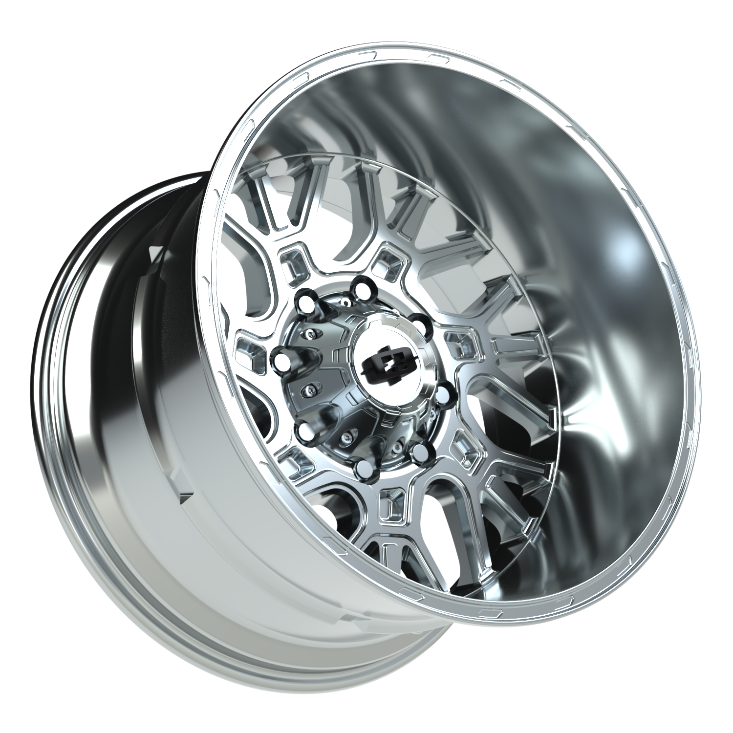 Vision Brawl 20X12 Chrome Wheel