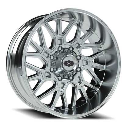 Vision Brawl 22X10 Chrome Wheel