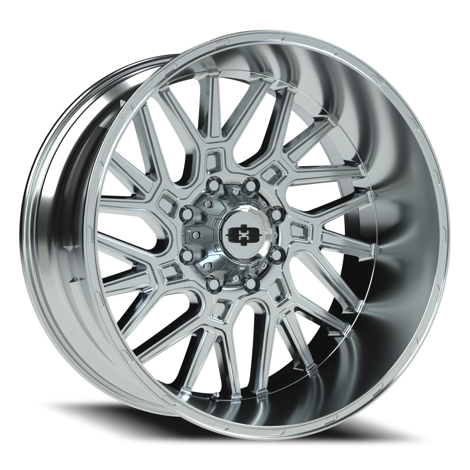 Vision Brawl 24X12 Chrome Wheel