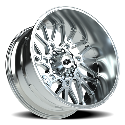 Vision Brawl 24X12 Chrome Wheel