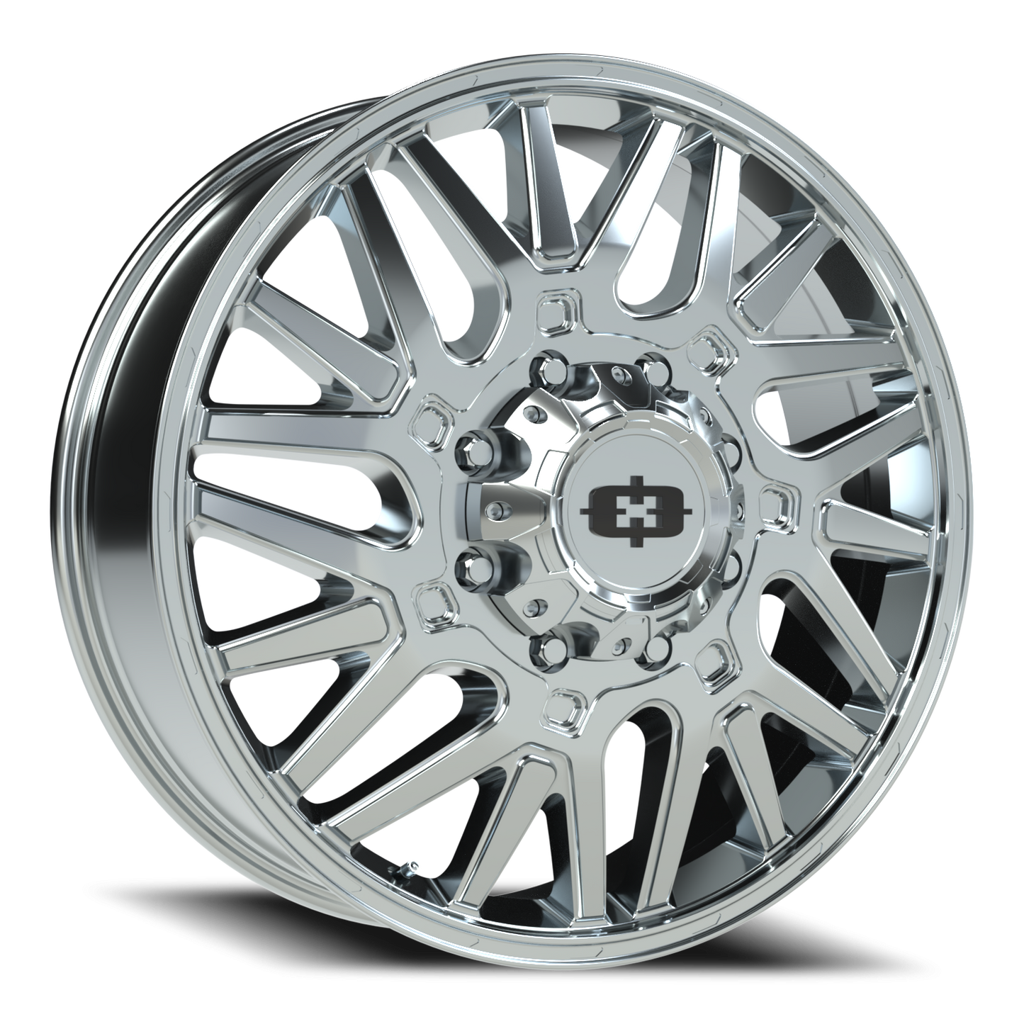 Vision Frnt 24X8.25 Chrome Wheel