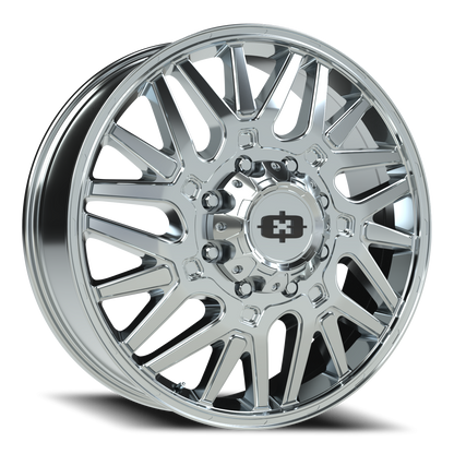 Vision Frnt 24X8.25 Chrome Wheel