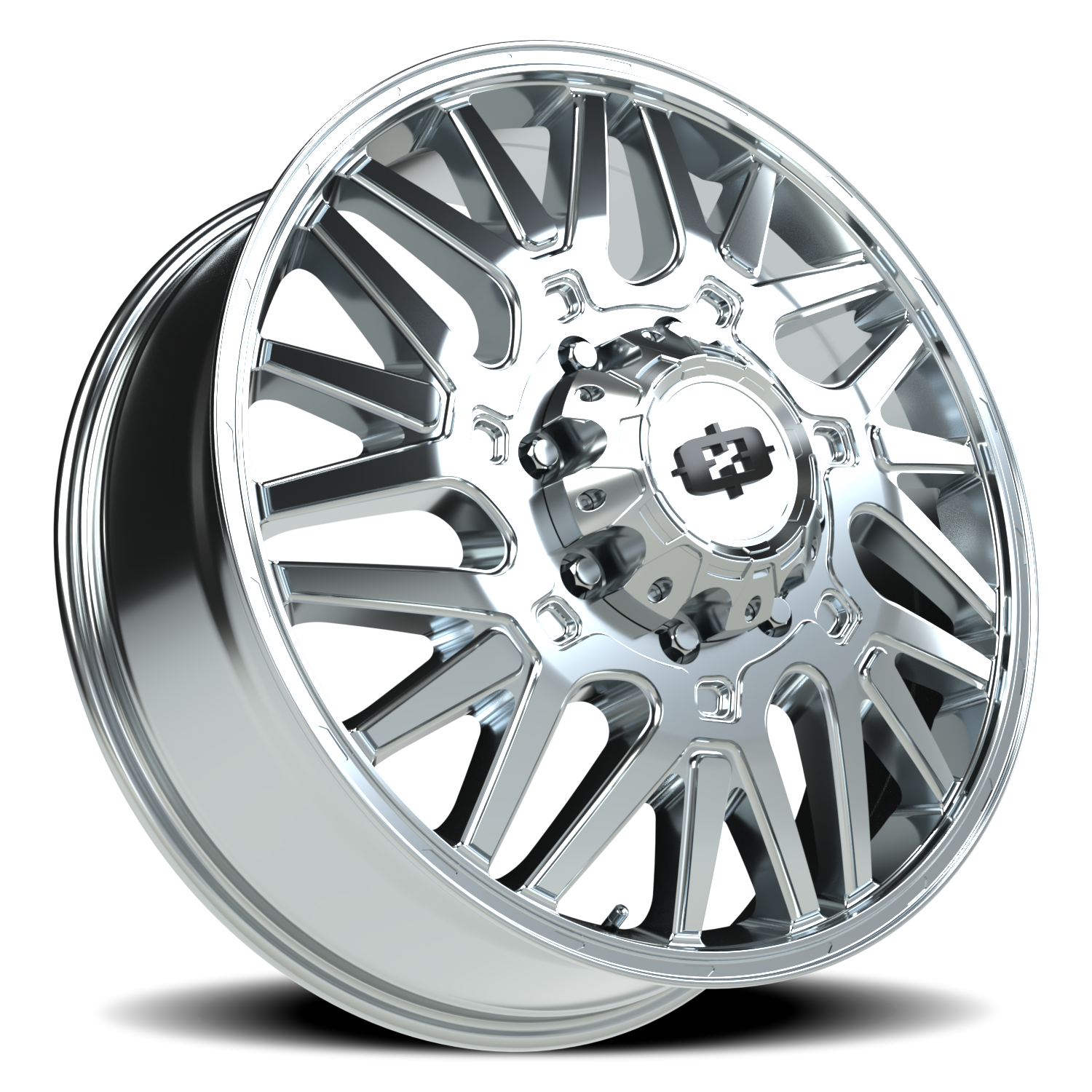 Vision Frnt 24X8.25 Chrome Wheel