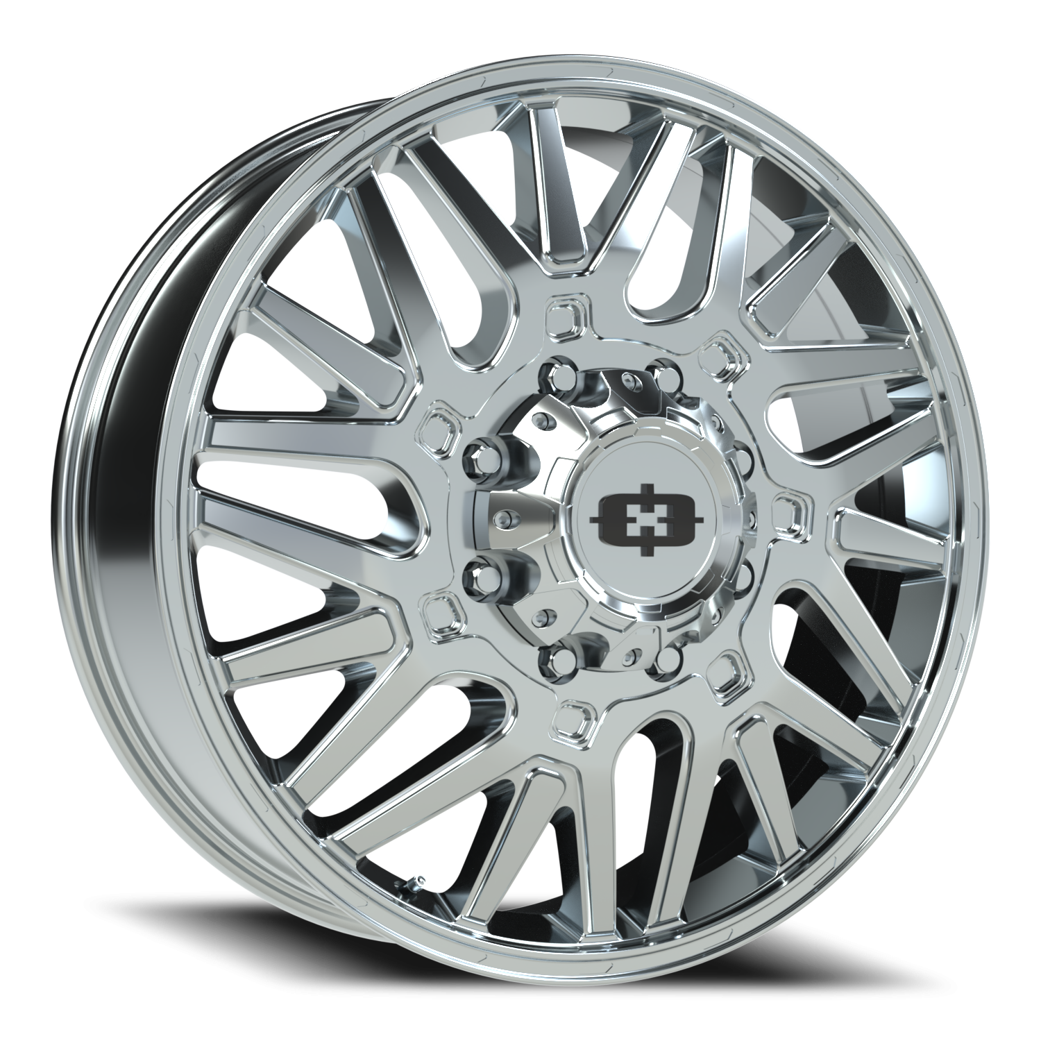 Vision Frnt 24X8.25 Chrome Wheel